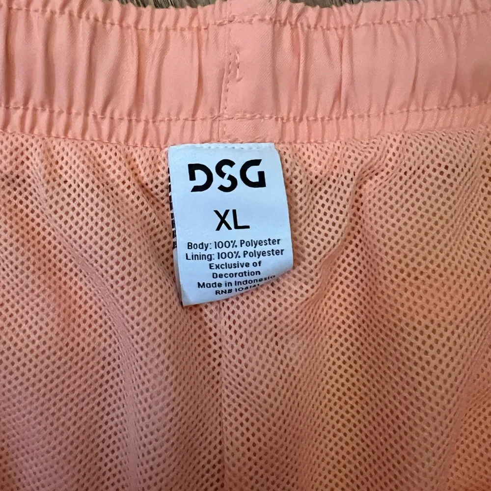 DSG Men's Swim Trunks in Peach